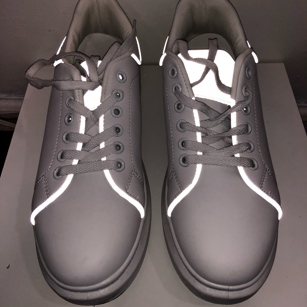 Barely Worn Reflective sneakers